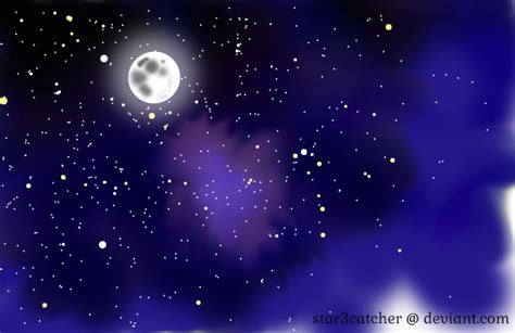 A Starry Night By Star3catcher On Deviantart