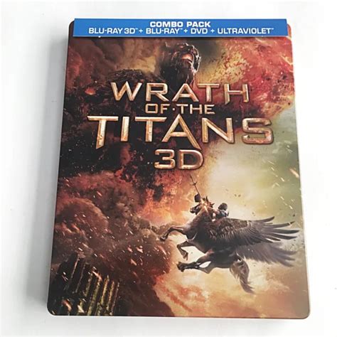 Wrath Of The Titans Blu Ray 3d2d Steelbook Usa Best Buy Exclusive Oosoop 1495 Picclick