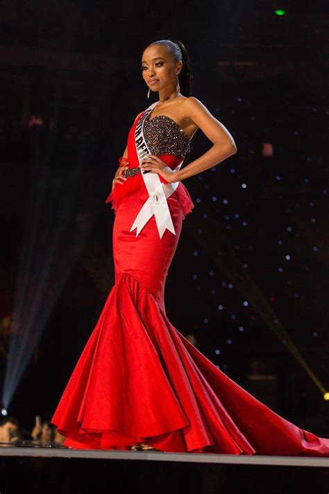 Ntandoyenkosi Kunene Contestant From South Africa In Evening Gown For
