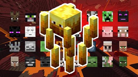 Blaze Vs All Mobs Minecraft Youtube