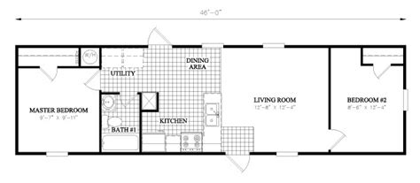 It gives you a place to plant your feet before you move through your journey of tweaks and customizations. 14x50 Mobile Home Floor Plans | This single-wide home ...
