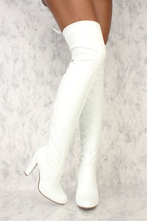 white thigh high boots outfit your ultimate style guide for 2023