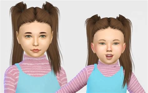 Pin By 𝓣𝔂𝓵𝓮𝓻 𝓜 ฅ•ﻌ•ฅ On The Sims 4 Cc Kids Hairstyles Sims Hair