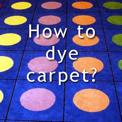 You can purchase carpet dye from. DIY Do It Yourself | Home Improvement | Hobbies | Garden ...