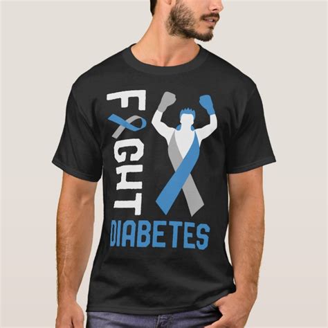 Fight T1d Diabetes Type 1 Diabetes Awareness Month T Shirt