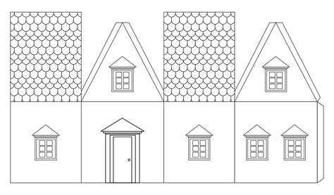 20 Best Printable Paper House Template Pdf For Free At Printablee