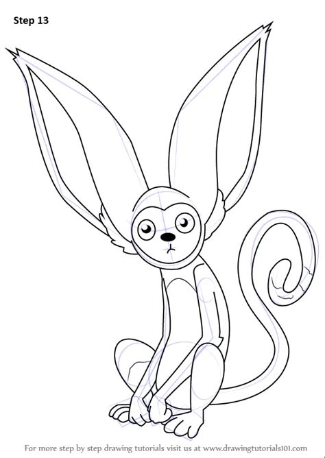 Learn How To Draw Momo From Avatar The Last Airbender Avatar The Last