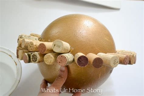 Large Wine Cork Ball Diy Whats Ur Home Story