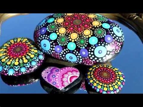 The designs should be uniform and have equal spaces. PAINTED ROCKS - TOOLS I USE (Mandala) - YouTube