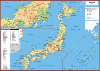 Map japan vector hokkaido sea tokyo japanese physical prefecture administrative atlas east hiroshima nagasaki nagoya territory topographic topography abstract asia asian atlantic background capital. Japan Maps - Academia Maps