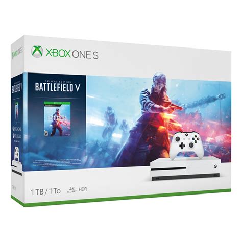 Microsoft Xbox One S 1tb Battlefield V Bundle White 234 00679