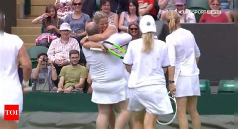 Wimbledon Tennis Star Kim Clijsters Has The Last Laugh As She Invites
