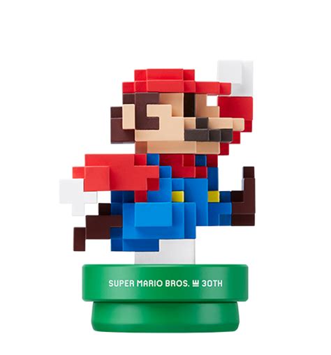 Modern 8 Bit Mario Amiibo Exclusive To The Super Mario Maker Deluxe Set