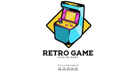Retro Game Logo De Elevencreativee En Envato Elements