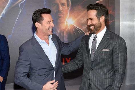 Ryan Reynolds Y Hugh Jackman Tienen Algo Que Contar Zeleb