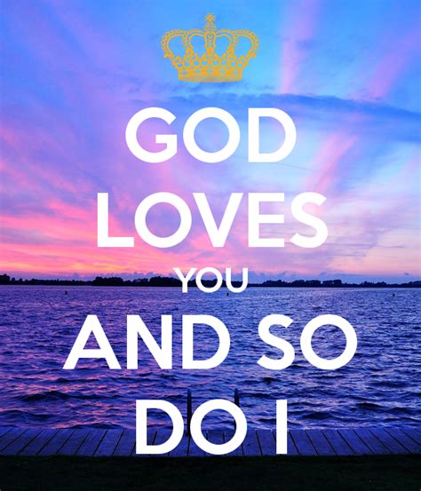 God Loves You And So Do I English Version