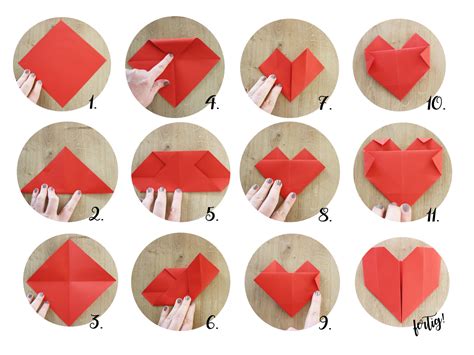 Anleitung Für Diy Origami Herz Partystories Blog