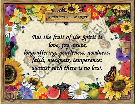 Fruit of the spirit bible verse art print (With images) | Bible verse