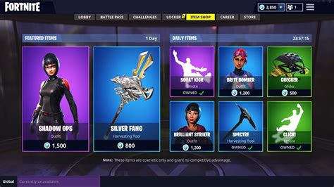 Fortnite New Daily Item Shop Season 4 Featured And Daily Skins And Items Fortnite 08 05 2018
