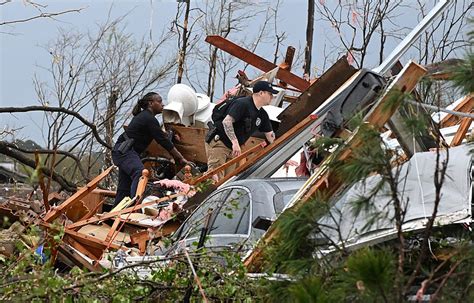 Five People Dead Dozens Injured After Tornadoes Roar Through Arkansas