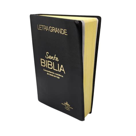 Clc Chile Biblia Rvr1960 Letra Grande TamaÑo Manual