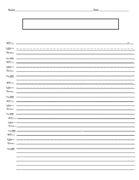 Free Printable Lined Paper Templates Word Pdf Editable