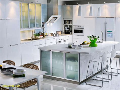 This type of glass works well in modern kitchens. Beautiful Frosted Glass Kitchen Cabinet Doors Design Ideas (With images) | Ikea kitchen design ...