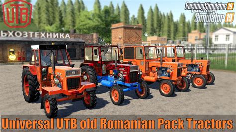 Universal Utb Old Romanian Pack Tractors V10 For Fs19