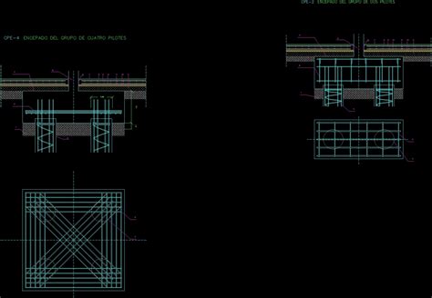 Piles Dwg Block For Autocad • Designs Cad