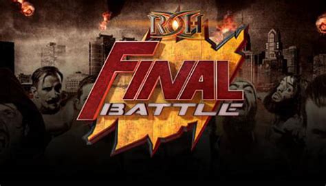 Updated Roh Final Battle Ppv Card 411mania