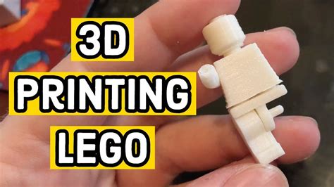 3d Printing Lego Bricks And Minifigures How To 3d Print A Lego Minifigure Otosection