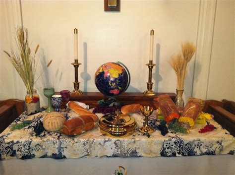 World Communion Sunday At Christ Umc Church Altar Decorations Church