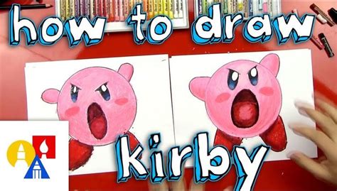 How To Draw Kirby Art For Kids Hub