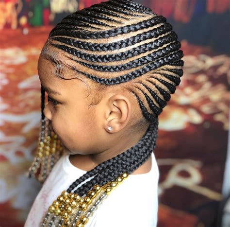 Pin By Cynthia Kuisseu On Faces Black Kids Hairstyles Kids Braids
