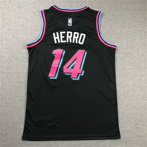 Browse miami heat jerseys, shirts and heat clothing. Tyler Herro #14 Miami Heat 2020-21 Vice Night Black ...