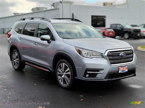 2021 Subaru Ascent Limited In Ice Silver Metallic 408842 Autos Of