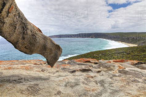 The Remarkable Rocks Formation On Kangaroo Island Australia Stock