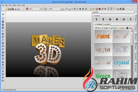 All you have to do is type your brand name and. Aurora 3D Text & Logo Maker 20 Portable Free Download