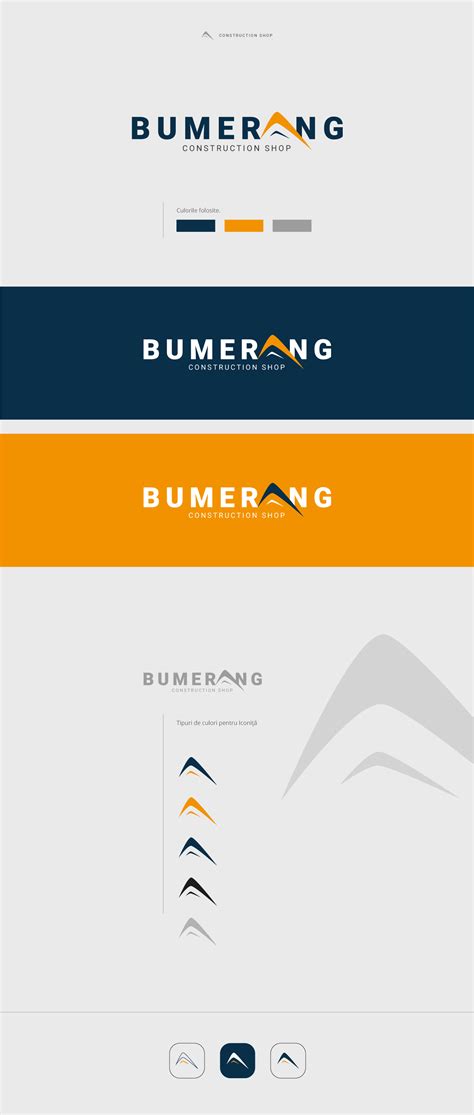 Check Out My Behance Project Branding Bumerang Behance