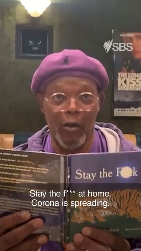 Samuel L Jackson Reads Poem Called Stay The F At Home Samuel L