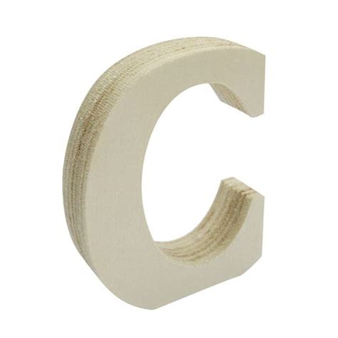 3 Unfinished Chunky Wood Letter By Make Market Michaels Wood