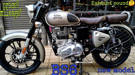 Bs6 Royal Enfield Classic 350 Gunmetal Grey 2020 Full Review Exhaust