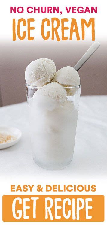 If ice cream calls for milk, use whole milk every single time. Pinterest no churn vegan ice cream recipe easy and delicious. from Coconut Milk Ice… in 2020 ...