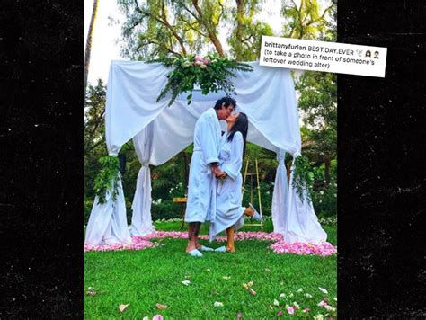 Tommy Lee And Brittany Furlan Not Married Despite Wedding Pic
