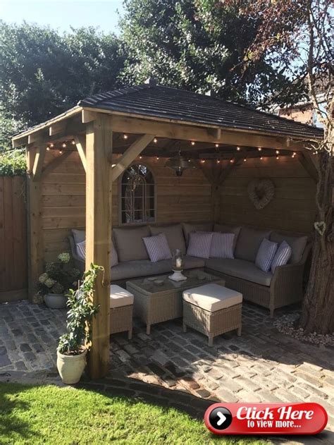 Whether its decking, patios or a picnic area, we can construct a space to entertain everyone in. A cozy covered seating area. That would fit great in our ...