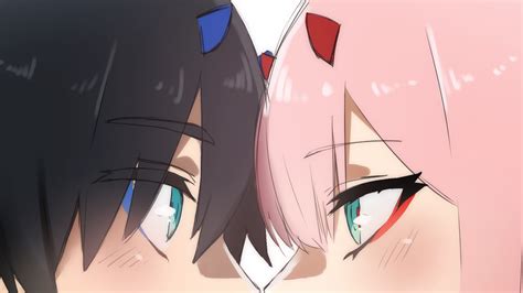 Darling In The Franxx Closeup Of Zero Two Hiro Hd Anime Wallpapers Hd