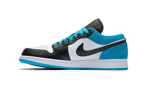 The model was designed in 1984, released in '85, and — due to michael jordan's foot injury in '86 — it ran through '87. Nike Air Jordan 1 Low Laser Blue | Release | CK3022-004