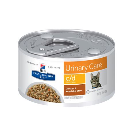Cat food is mostly made up of organ meats, while the ground poulty is muscle meat, but cats need bones for phosphorous, since they evolved eating whole animals. Hill's Prescription Diet c/d Multicare Urinary Care ...