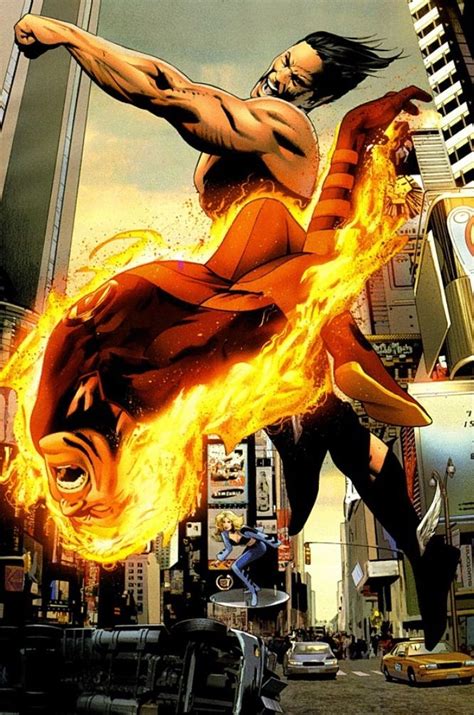 Namor Vs The Human Torch Johnny Storm And The Invisible Woman Sue