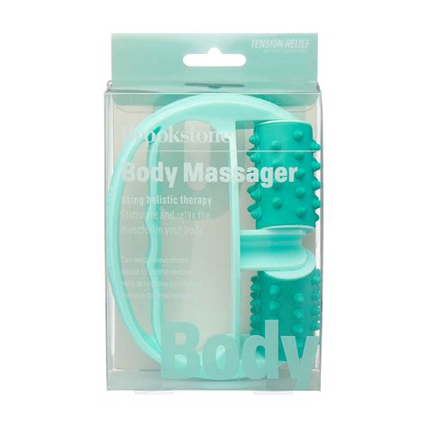 Brookstone Body Massager Seafoam